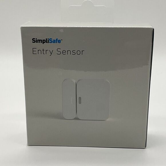 SimpliSafe Smart Indoor Entry Sensor Wi-Fi Connected Wireless (Battery) - White- - Picture 1 of 6